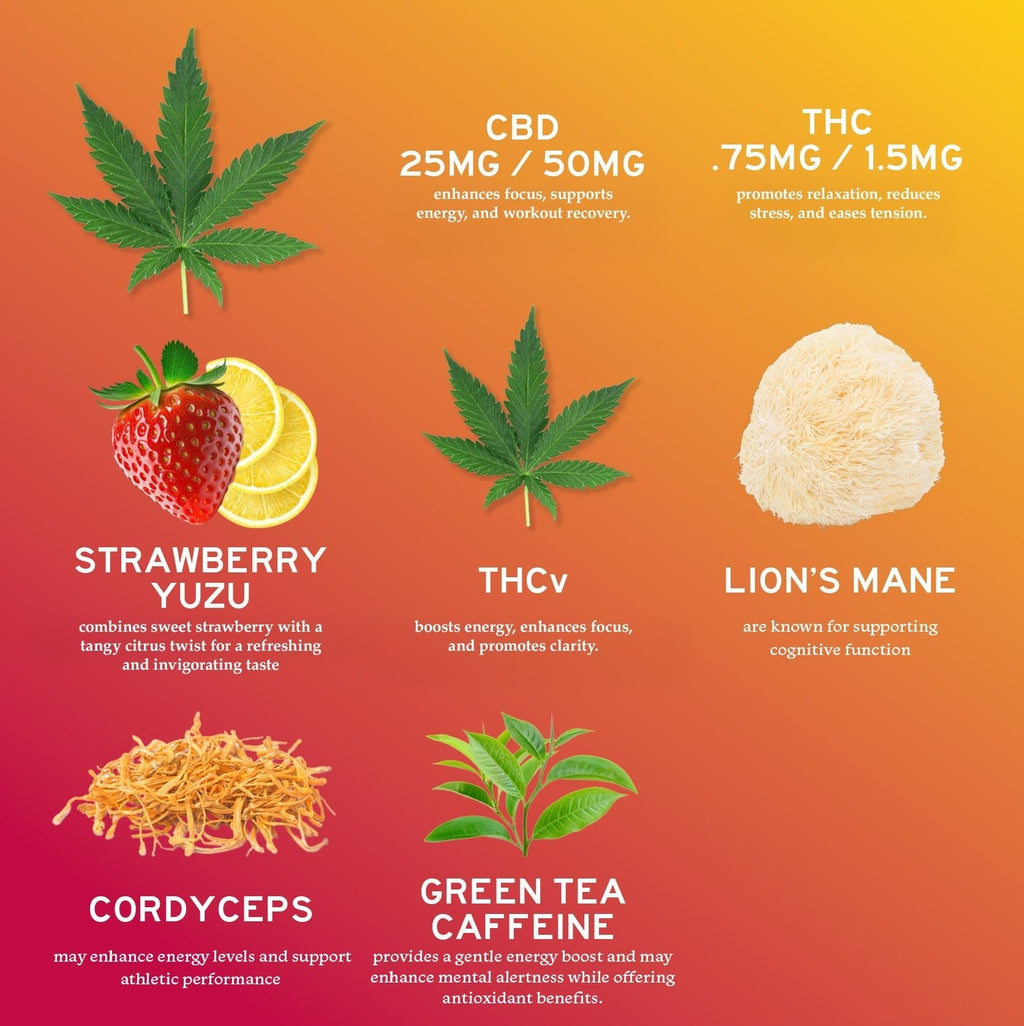 CBD Uplift Gummies for Mood & Workout