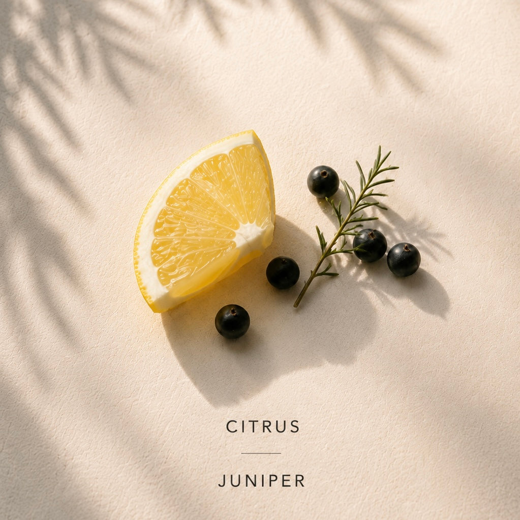 Body Oil Morning Light - Citrus & Juniper