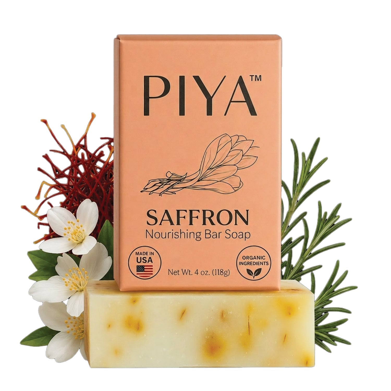 Saffron Nourishing Bar Soap