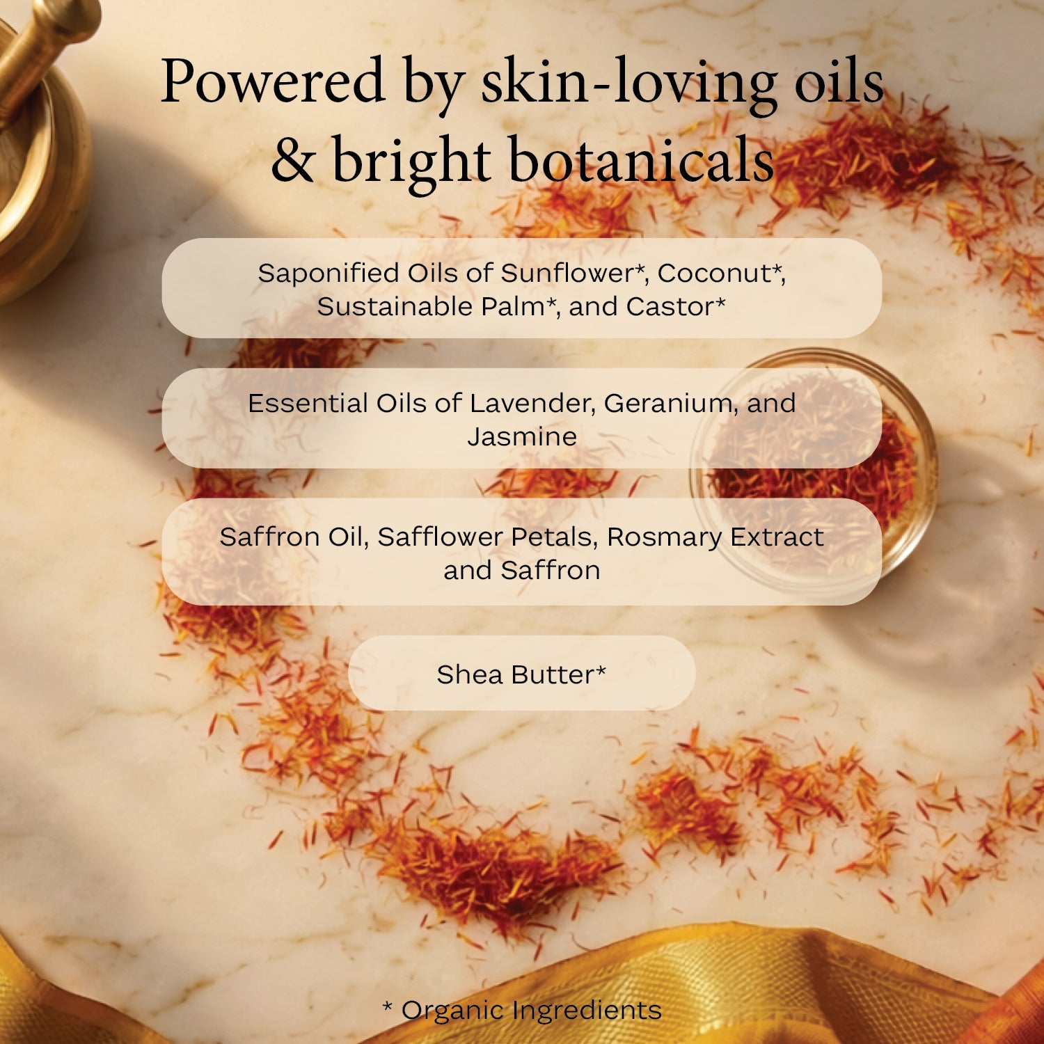 Saffron Nourishing Bar Soap