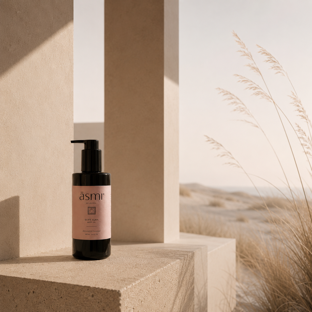 Body Oil Soft Aura - Almond & Coconut